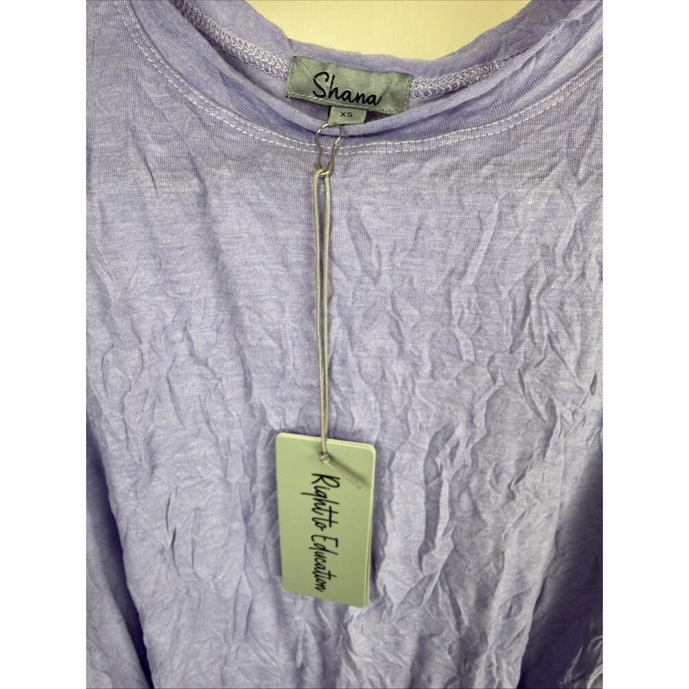 NWT Shana Lavendar Purple Scoop Neck Tank Top #1122 Size XS - Picture 4 of 4